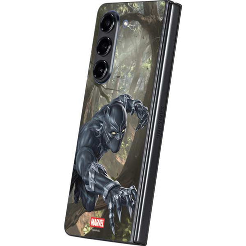 Marvel Black Panther In the Jungle Galaxy Z Fold5 5G Skin
