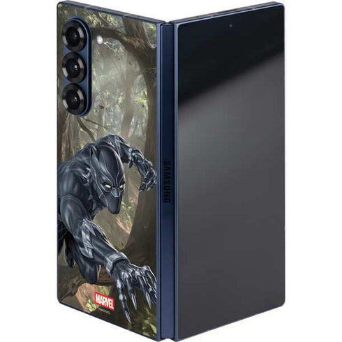 Marvel Black Panther In the Jungle Galaxy Z Fold6 Skin