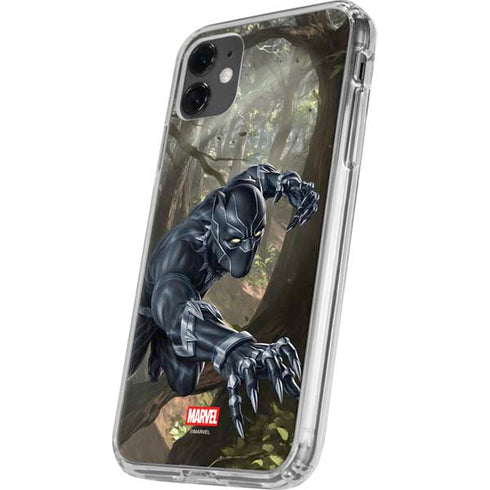 Marvel Black Panther In the Jungle iPhone 11 Clear Case
