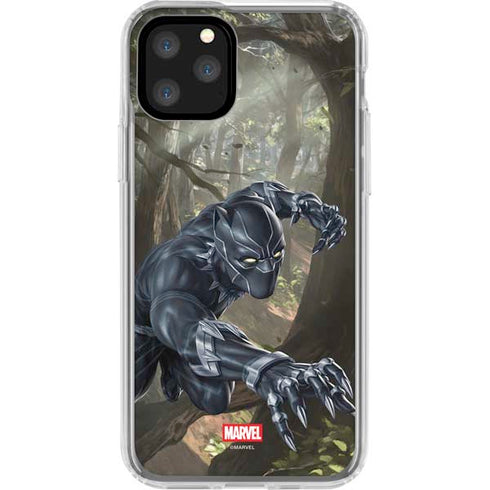 Marvel Black Panther In the Jungle iPhone 11 Pro Clear Case