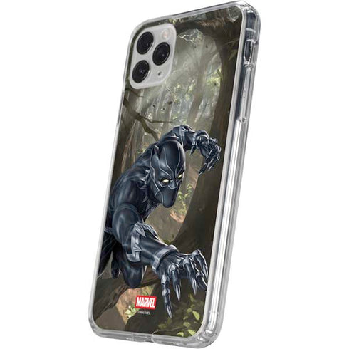 Marvel Black Panther In the Jungle iPhone 11 Pro Clear Case