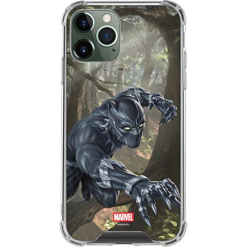 Marvel Black Panther In the Jungle iPhone 11 Pro Max Clear Case
