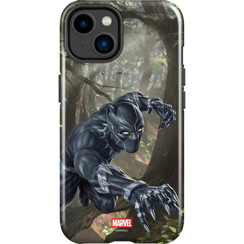 Marvel Black Panther In the Jungle iPhone 14 Plus Impact Case