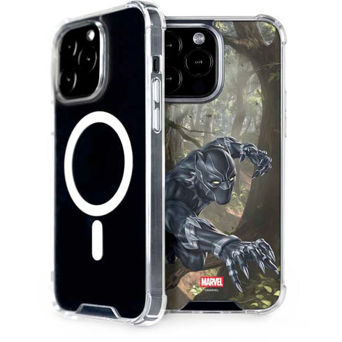 Marvel Black Panther In the Jungle iPhone 14 Pro Max MagSafe Case