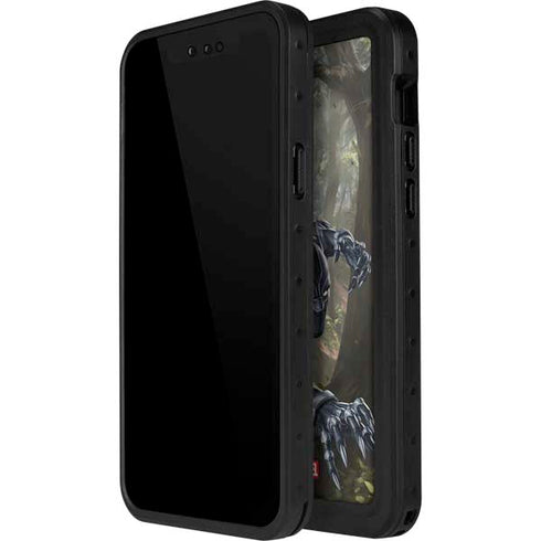 Marvel Black Panther In the Jungle iPhone 14 Pro Max Waterproof Case