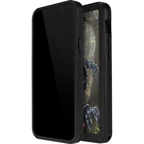 Marvel Black Panther In the Jungle iPhone 14 Pro Waterproof Case
