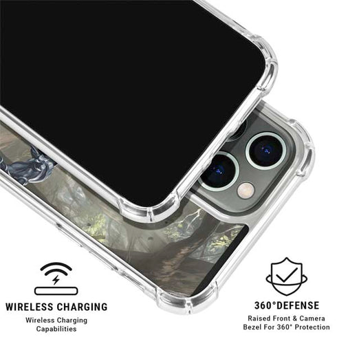 Marvel Black Panther In the Jungle iPhone 15 Pro Clear Case