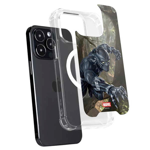 Marvel Black Panther In the Jungle iPhone 15 Pro MagSafe Case