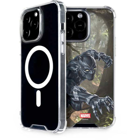 Marvel Black Panther In the Jungle iPhone 15 Pro Max MagSafe Case