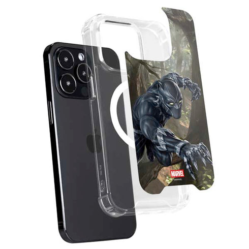 Marvel Black Panther In the Jungle iPhone 15 Pro Max MagSafe Case