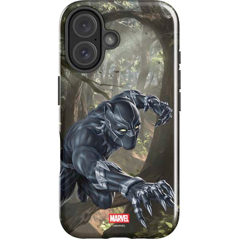 Marvel Black Panther In the Jungle iPhone 16 Impact Case