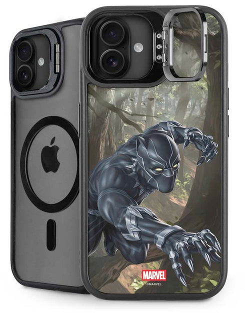 Marvel Black Panther In the Jungle iPhone 16 Plus Kickstand Case