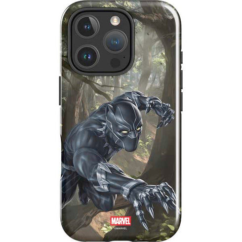 Marvel Black Panther In the Jungle iPhone 16 Pro Impact Case