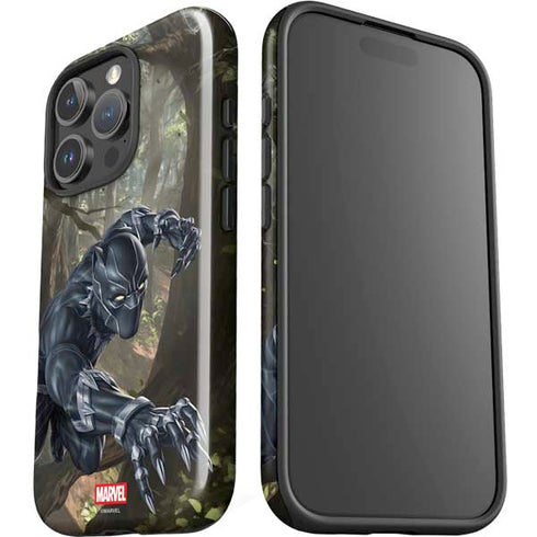 Marvel Black Panther In the Jungle iPhone 16 Pro Max Impact Case