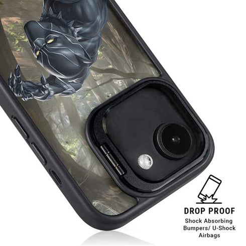 Marvel Black Panther In the Jungle iPhone 16e Kickstand Case