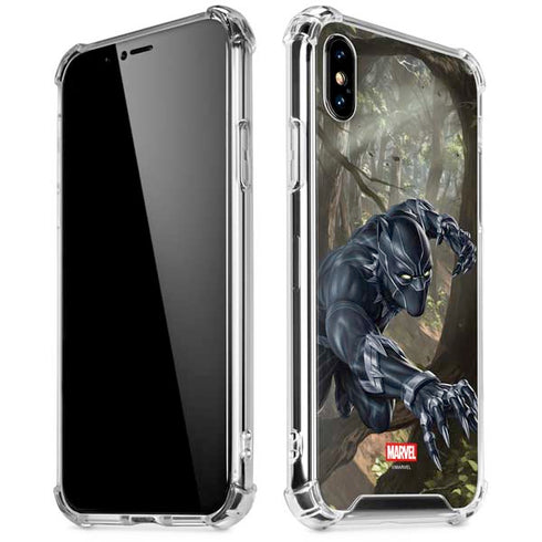 Marvel Black Panther In the Jungle iPhone X/XS Clear Case