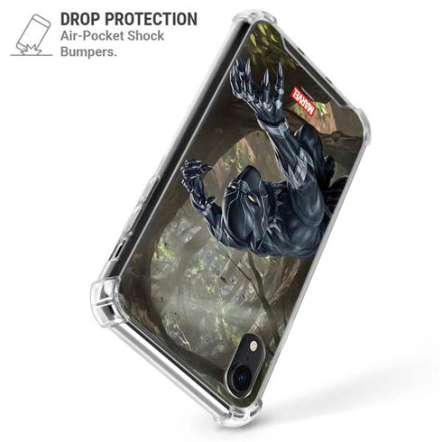 Marvel Black Panther In the Jungle iPhone XR Clear Case
