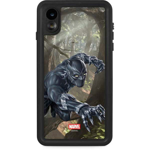 Marvel Black Panther In the Jungle iPhone XR Waterproof Case