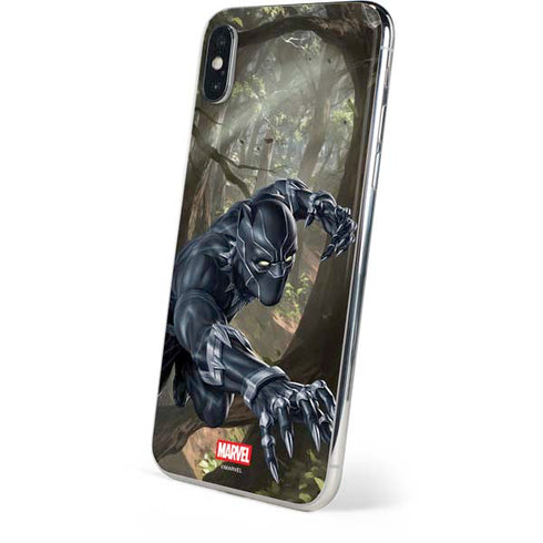 Marvel Black Panther In the Jungle iPhone XS Skin