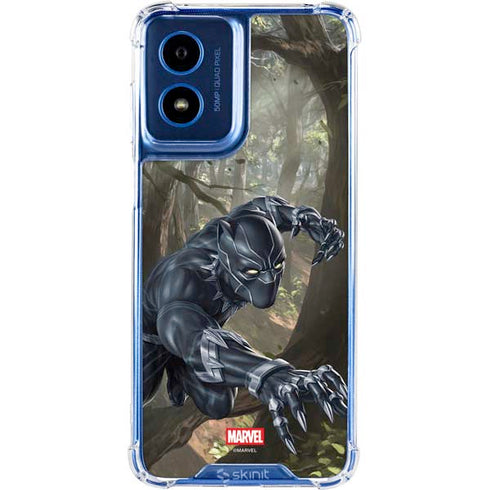 Marvel Black Panther In the Jungle Moto G Play 4G (2024) Clear Case