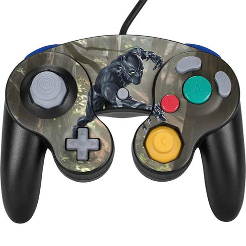 Marvel Black Panther In the Jungle Nintendo GameCube Controller Skin