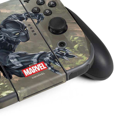 Marvel Black Panther In the Jungle Nintendo Switch Bundle Skin