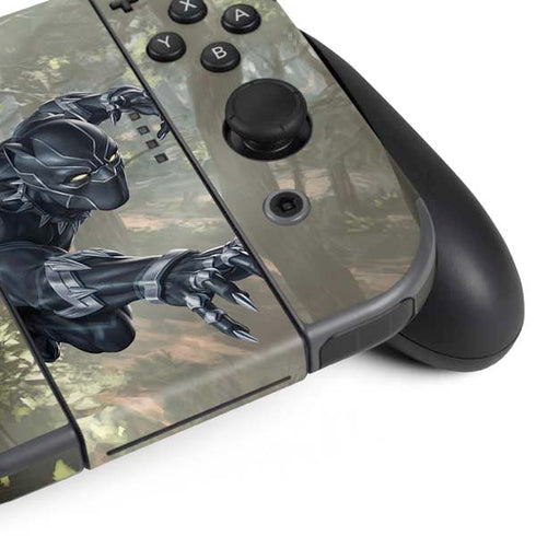Marvel Black Panther In the Jungle Nintendo Switch (2017-2021) Joy-Con Controller Skin