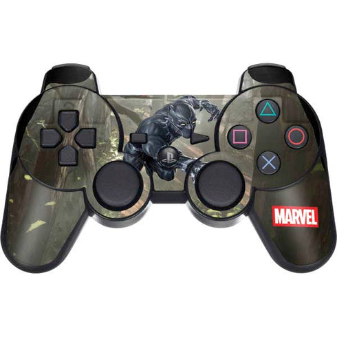 Marvel Black Panther In the Jungle PS3 Dual Shock wireless controller Skin
