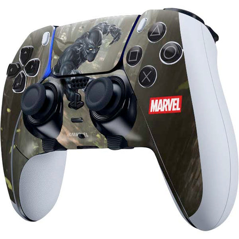 Marvel Black Panther In the Jungle PS5 DualSense Edge Pro Controller Skin