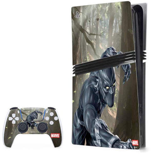 Marvel Black Panther In the Jungle PS5 Pro Bundle Skin