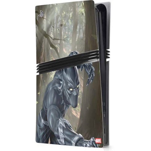 Marvel Black Panther In the Jungle PS5 Pro Console Skin