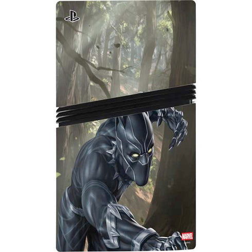 Marvel Black Panther In the Jungle PS5 Pro Console Skin