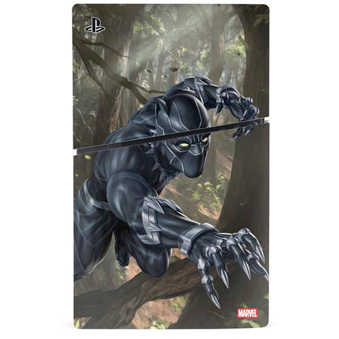 Marvel Black Panther In the Jungle PS5 Slim Digital Edition Bundle Skin