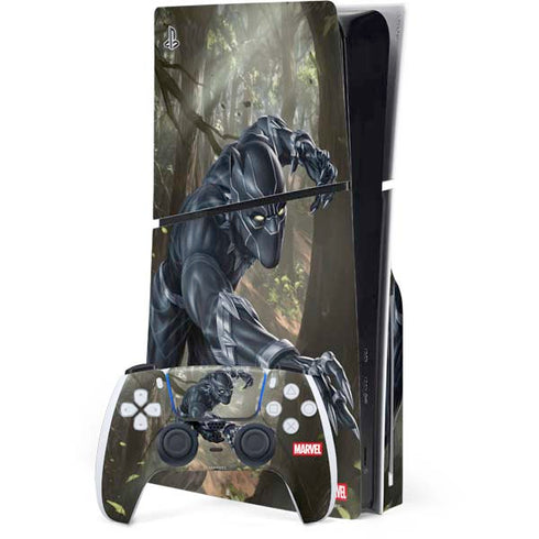 Marvel Black Panther In the Jungle PlayStation PS5 Skins