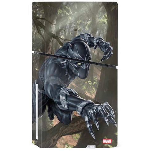Marvel Black Panther In the Jungle PS5 Slim Disk Bundle Skin