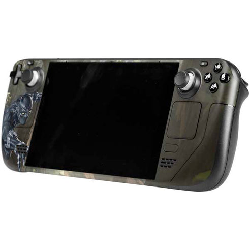 Marvel Black Panther In the Jungle Steam Deck Handheld Gaming Computer Skin