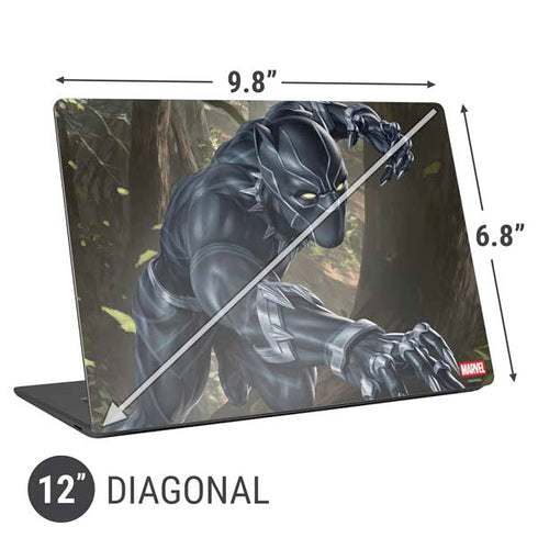 Marvel Black Panther In the Jungle Universal Laptop 12in (9.8 x 6.8in) Skin