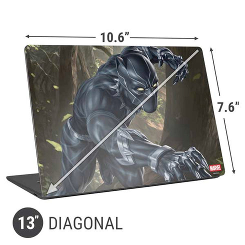 Marvel Black Panther In the Jungle Universal Laptop 13in (10.6 x 7.6in) Skin