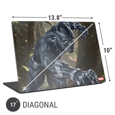 Marvel Black Panther In the Jungle Universal Laptop 17in (13.8 x 10in) Skin