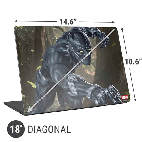 Marvel Black Panther In the Jungle Universal Laptop 18in (14.6 x 10.6in) Skin