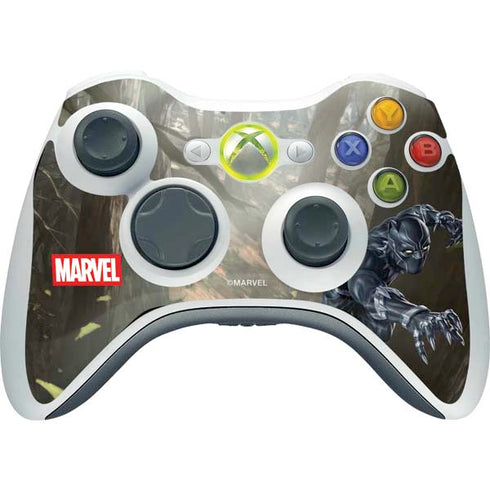 Marvel Black Panther In the Jungle Xbox 360 Wireless Controller Skin