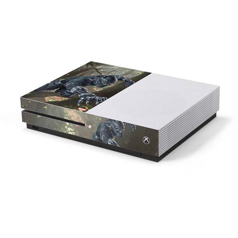 Marvel Black Panther In the Jungle Xbox One S Console Skin