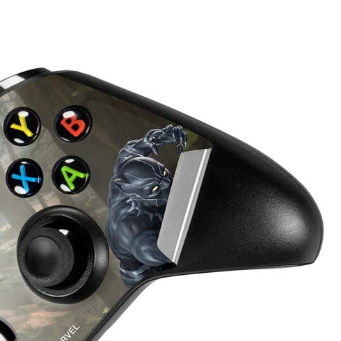 Marvel Black Panther In the Jungle Xbox One S Controller Skin
