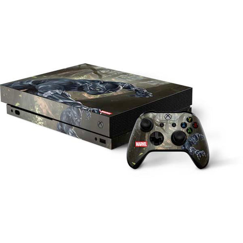 Marvel Black Panther In the Jungle Xbox One X Bundle Skin