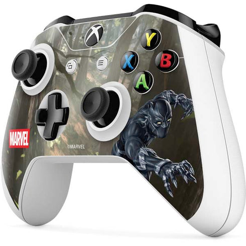 Marvel Black Panther In the Jungle Xbox One X Controller Skin