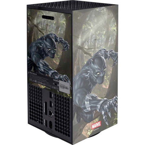Marvel Black Panther In the Jungle XBox Series X Digital Edition Console Skin