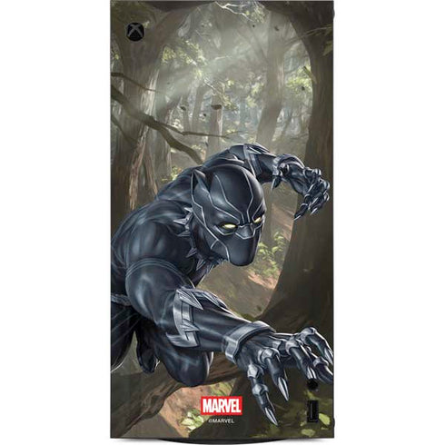 Marvel Black Panther In the Jungle XBox Series X Digital Edition Console Skin