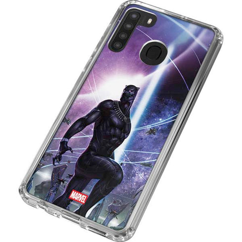 Marvel Black Panther Intergalactic Empire of Wakanda Galaxy A21 Clear Case