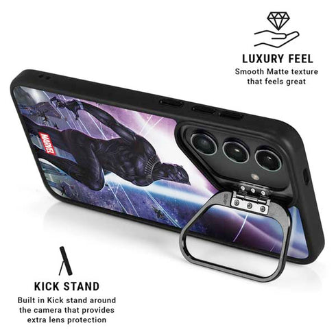 Marvel Black Panther Intergalactic Empire of Wakanda Galaxy S25 Plus Kickstand Case