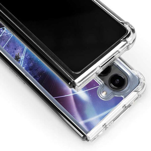 Marvel Black Panther Intergalactic Empire of Wakanda Galaxy Z Fold5 5G Clear Case